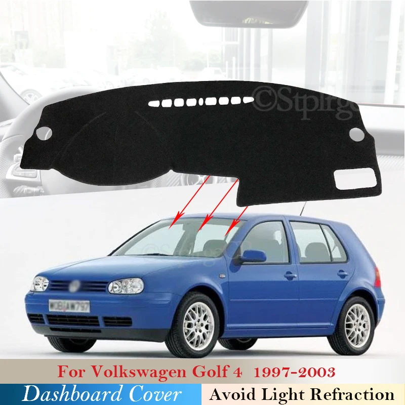 Защитная накладка на приборную панель для Volkswagen VW Golf 4 MK4 1997 ~ 2003 1J автомобильные