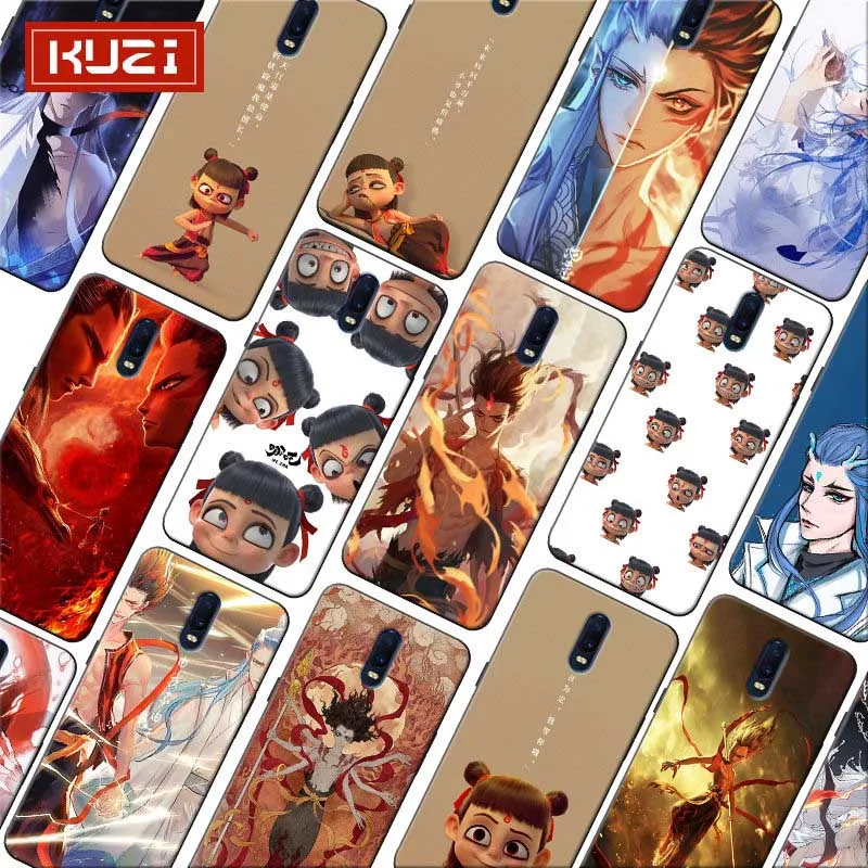 Nezha мультфильм мягкий силиконовый чехол для телефона oneplus one plus 7 pro 7t 6 6t 5t |