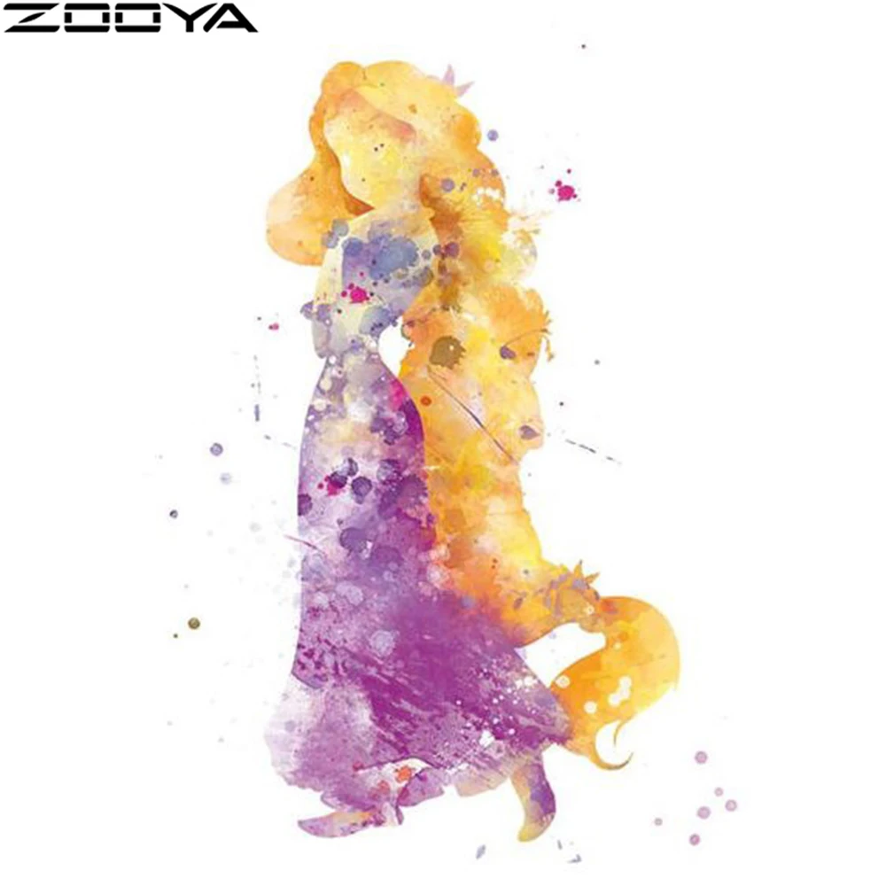 ZOOYA 5d Diamond mosaic Cartoon Diy Painting Full Drill Rhinestones Embroidery Cross Stitch gift for kids | Дом и сад