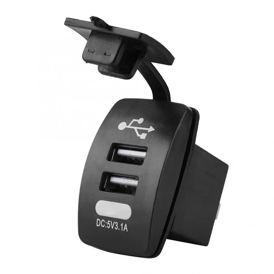12-24 В водонепроницаемое зарядное устройство с двумя USB-портами 3 1 А | Автомобили и