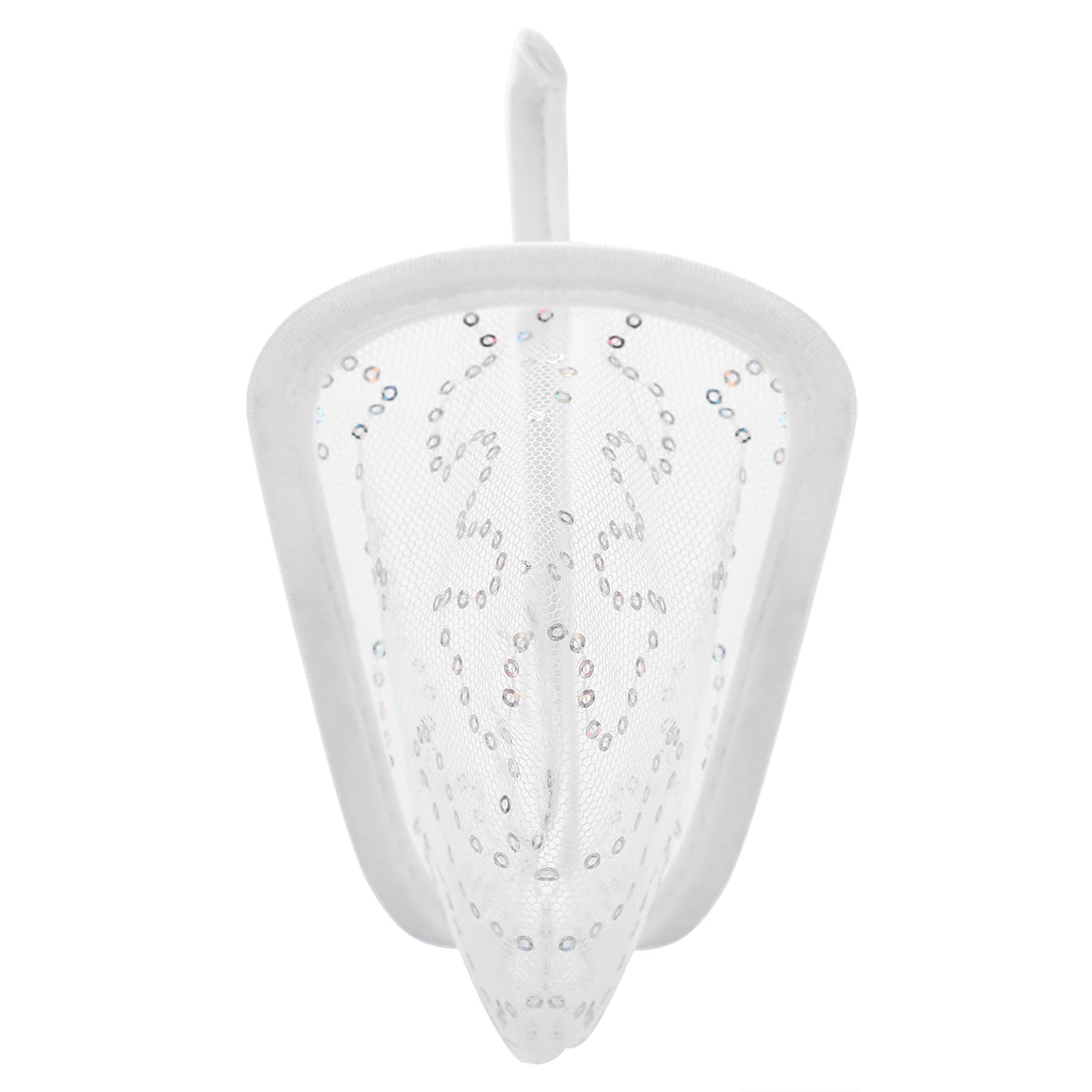 Mens Mini Lingerie Underwear See Through Sheer Mesh Male Bulge Pouch C-String Briefs