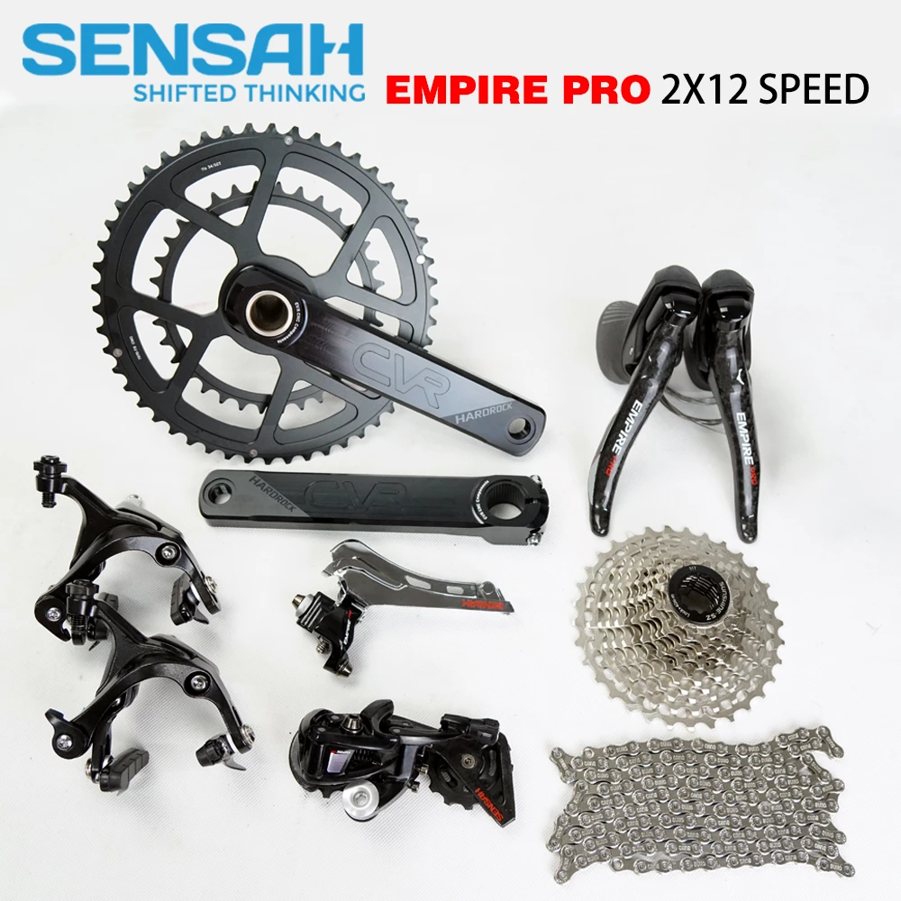 SENSAH EMPIRE PRO 2x12 Speed 24s Road Derailleur Groupsets carbon