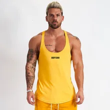 Стильный спортивный жилет для мужчин в европейском и американском стиле. Мужской жилет для фитнеса