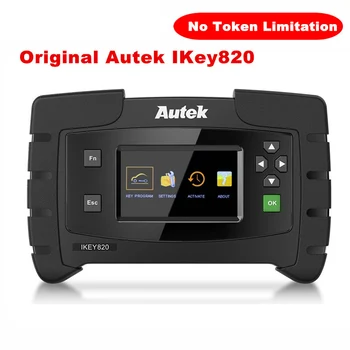 

Original Autek IKey820 OBD2 Car Key Programmer No Token Limitation English / Russia language