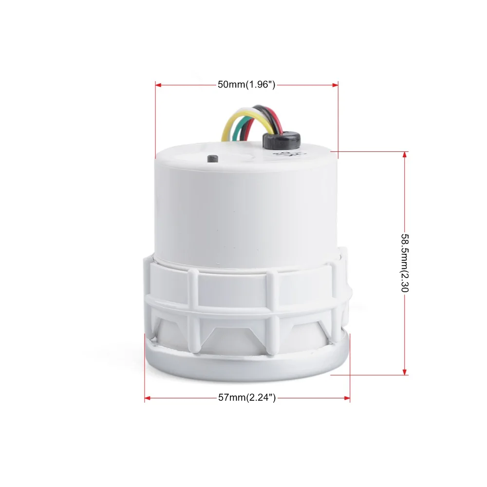 CNSPEED Auto Car Tachometer Tacho Gauge 0~8000 RPM Meter 2" 52mm Universal Car Motor White Led Meter Pointer RPM 12V Gasoline - Image 2