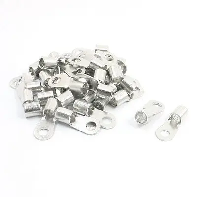 

30PCS RNBS14-6 AWG14-6 Wire Connector Non-insulated Terminals Cable Lug