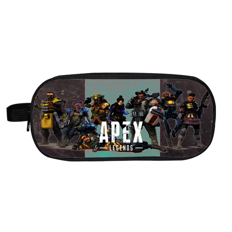 

HaoYun Fashion Kids Pencil Case APEX Legends Design Students Stationery Storage Box Children's Pen Bags