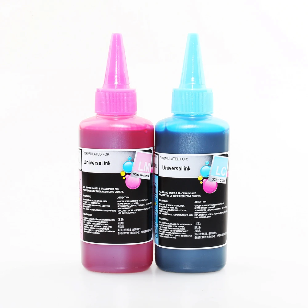 Universal 100ml Refill Dye Ink Kit for Epson for Canon for HP for Brother All Model 3
