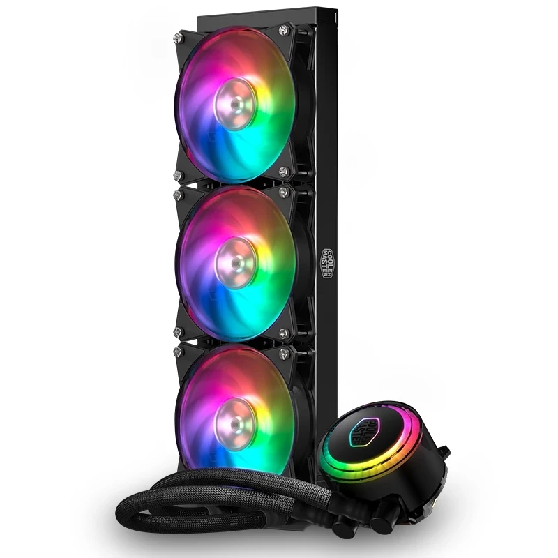 

Cooler Master ML360 CPU water cooler 120mm RGB fan MLX-D36M-A20PC-R1,suitable for Intel 115x 2011 2066 AMD AM4 CPU liquid cooler