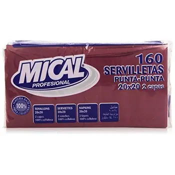 

Mical professionale-Tovaglioli da tavola, con Punta-Punta - 20 x 20-160 pezzi