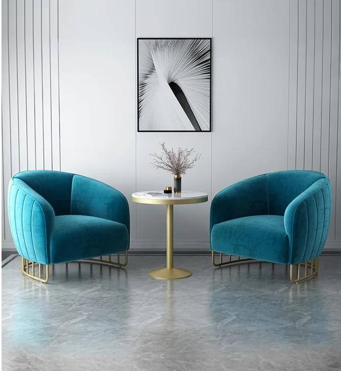 

20pcs Pack, Lounge Chair Sofa for Hospitality Spaces / Velvet Fabric Upholstery / Color Options