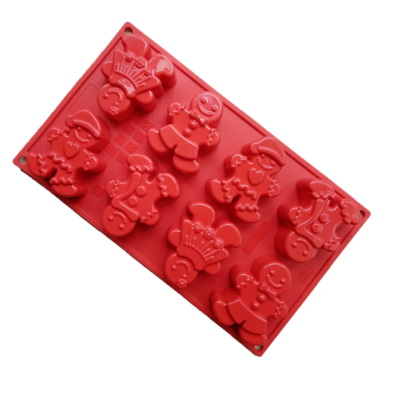 1pc-cake-tools-christmas-theme-gingerbread-man-mould-baking-silicone