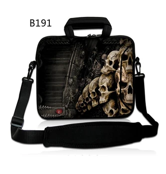 

Classic Skull Laptop Bag Shoulder Bag Messenger Bag For 11" & 12" & 13" & 14" & 15" 17" Laptop Notebook Computer Portable
