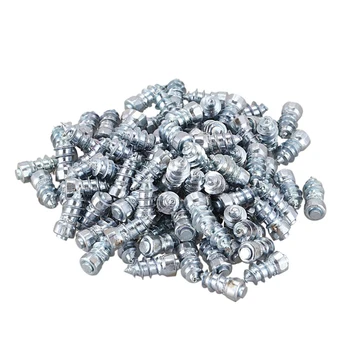 

100Pcs 15mm/0.59 Inch Steel Wheel Tyre Stud Screws Snow Tire Spikes for Car Auto SUV ATV Snow Nail Anti-Slip Screws