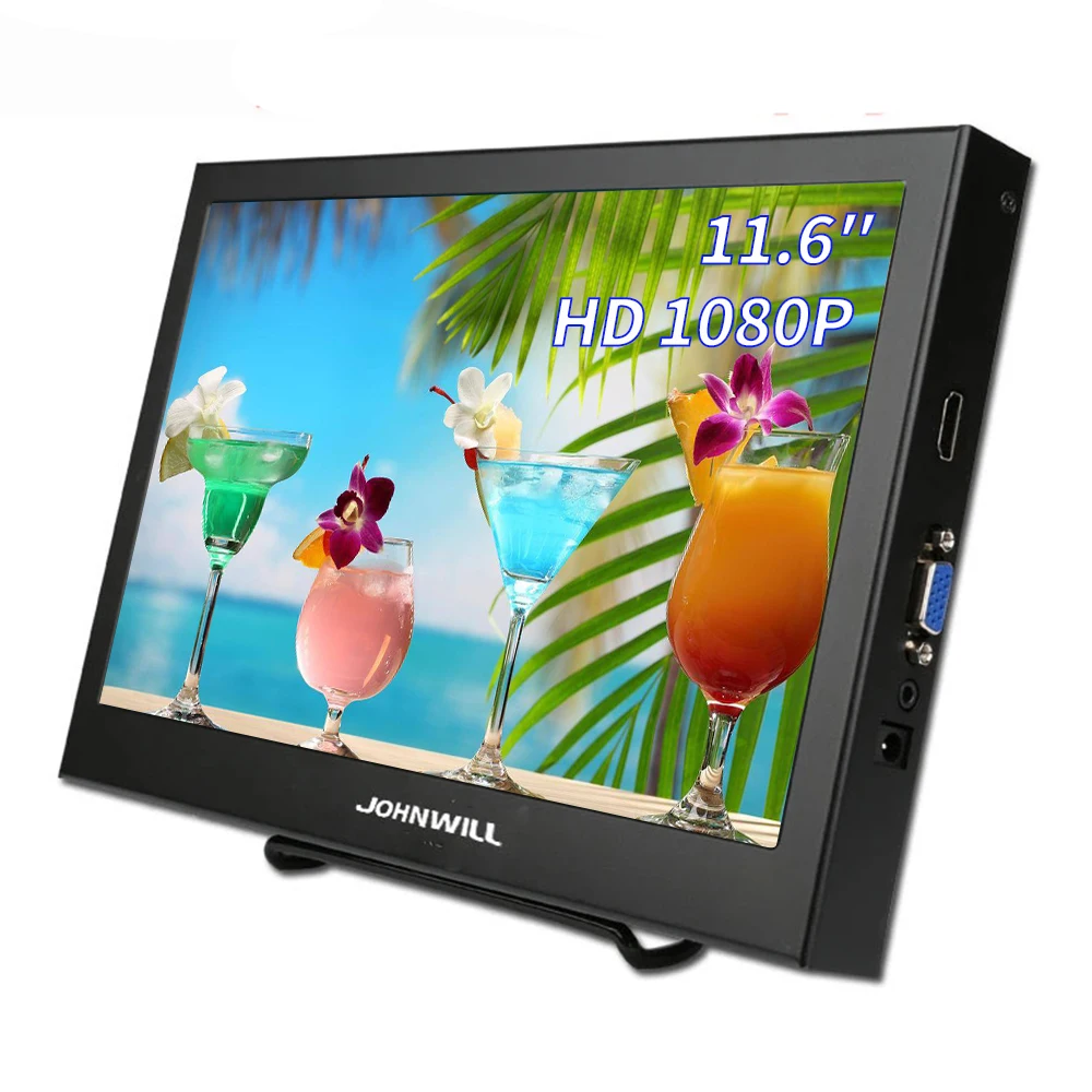 11 6 дюймовый портативный монитор 1080P ЖК-монитор VGA HDMI 10 1 игровой совместимый