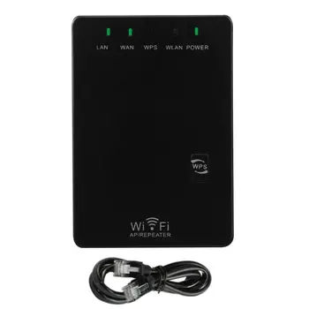 

2.4G WiFi Signal Range Booster Wireless Network Extender Amplifier Internet Repeater Easy for Installation