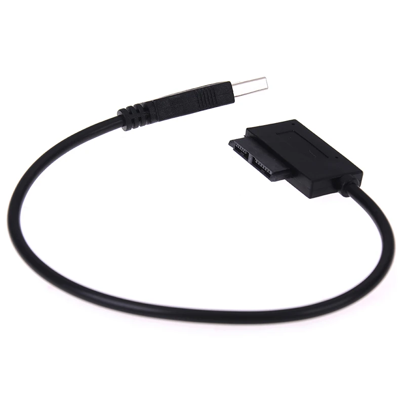 1PC Usb To 7+6 13pin Slim Sata/ide Cd Dvd Rom Optical Drive Cable Adapter For Notebook Laptop | Компьютеры и офис