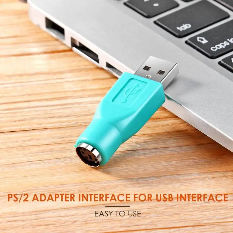 

USB 2.0 Male to for PS2 PS/2 Female Converter Adapter for PS2 Computer PC Laptop Keyboard Mouse Cable Connector