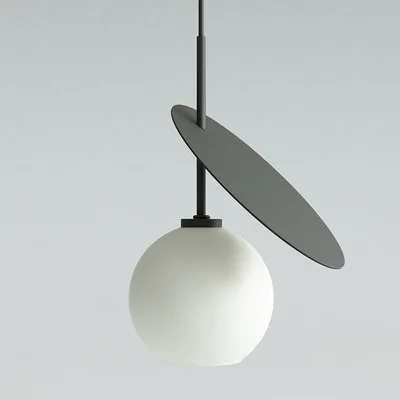 1 Light Black White Прекрасный вишневый светодиодный подвесной светильник для детской комнаты, подвесной светильник, ресторан для комнаты, Подвесная лампа из красного/белого стекла E27 в сдержанном стиле - Цвет корпуса: 1 Light Black White