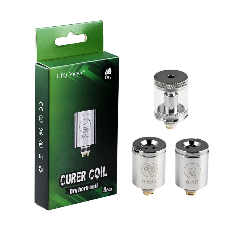 

LTQ Vapor Curer Atomizer Coils Quartz Wax Ceramic Herb Oil Replacement Coil Head for 3-in-1 Herbal Vaporizer Vape Water Pipe Kit