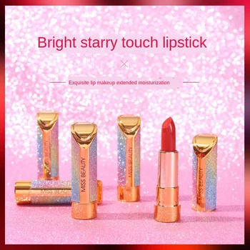 

Starry Lipstick, Long-lasting Moisturizing, Non-bleaching Lip Gloss, Non-stick Cup Matte Matte Lipstick