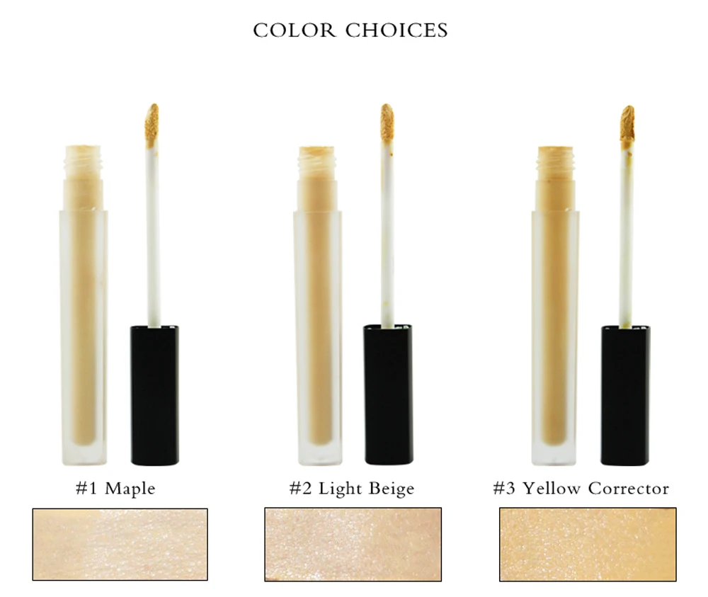 OEM private label liquid concealer makeup face Acne Spot removing matte moisturizer foundation Custom