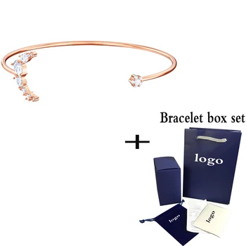 

Fashion New Lucky Moon Star Pattern Bracelet Personality Simple Feminine Jewelry Engagement Romantic Gift