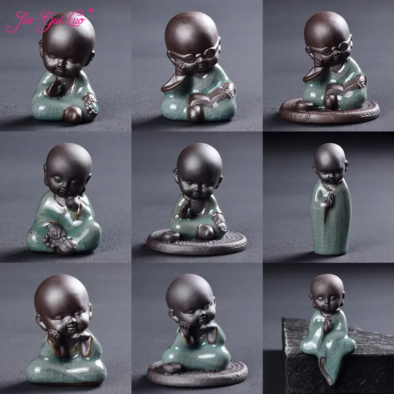 JIA GUI LUO керамический Фиолетовый Глиняный чай украшение для домашних животных