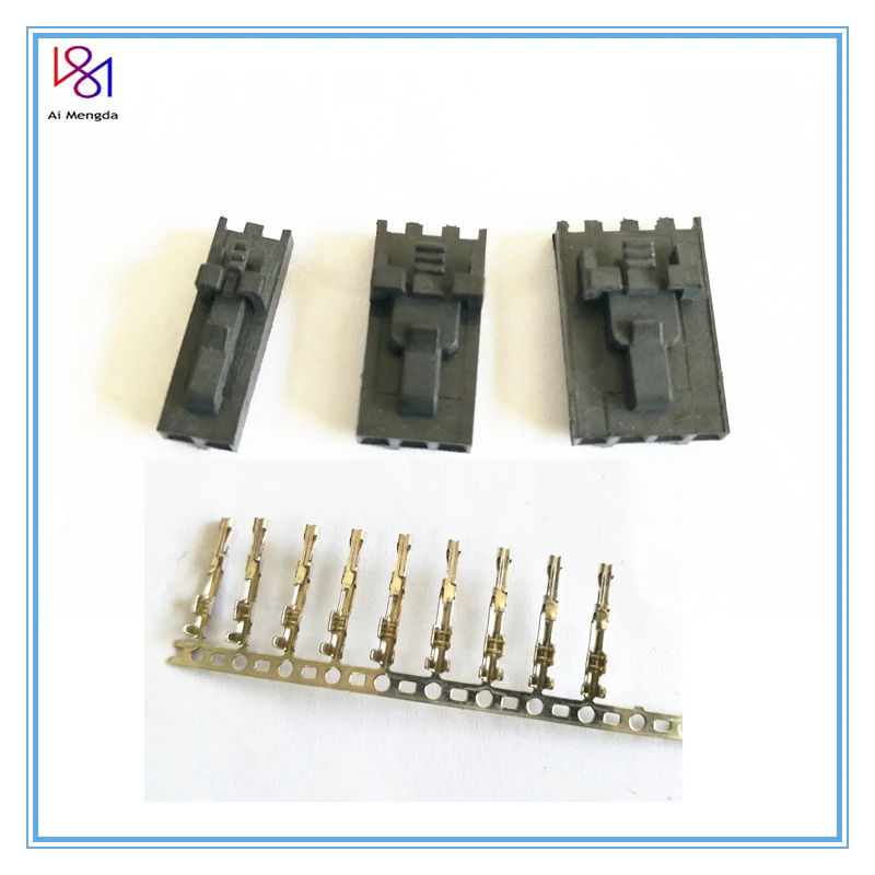 2.54mm 2pin/3pin/4pin Connector & Positive Latch Housing Kit 10 Pack
