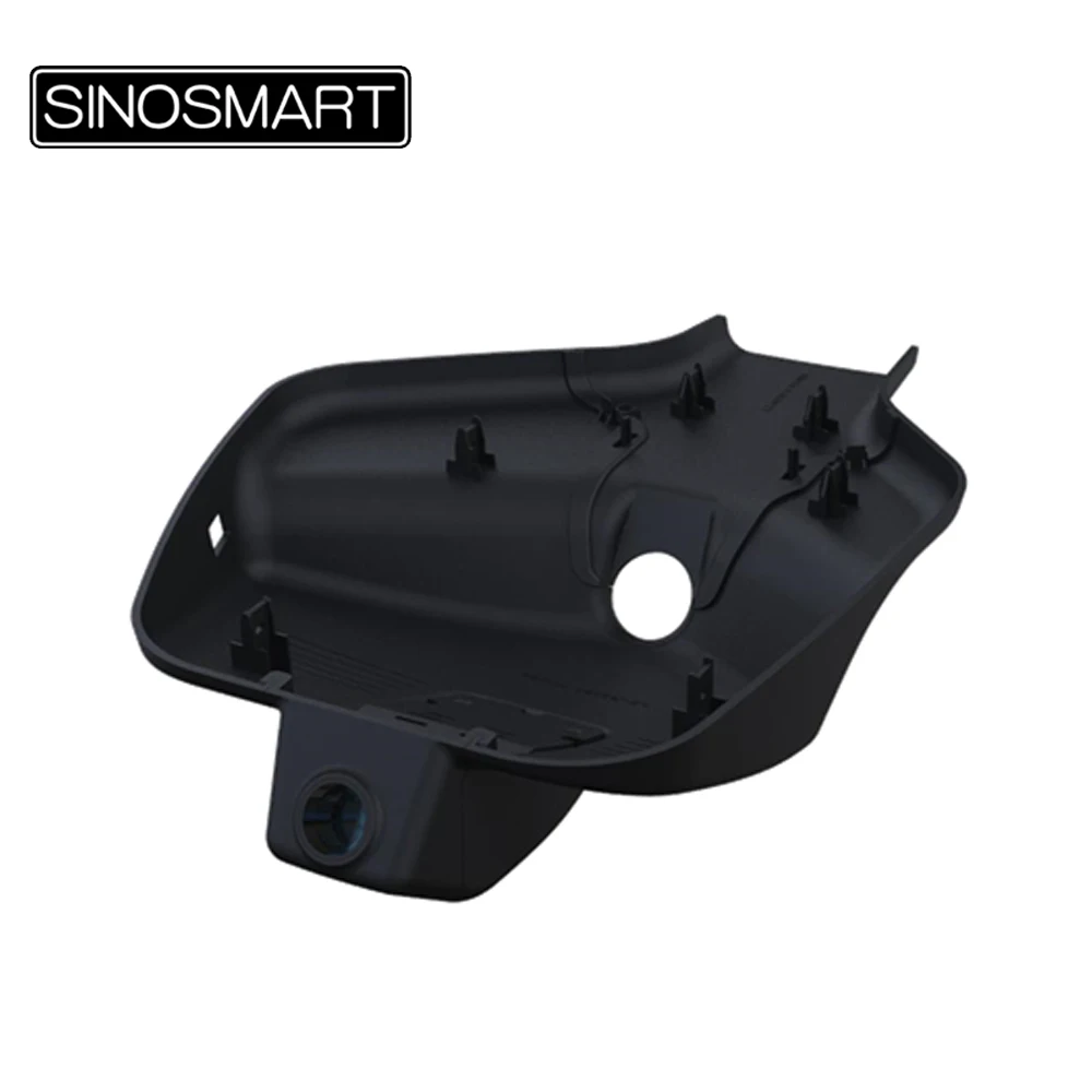 SINOSMART Novatek 96672 автомобильный Wifi DVR камера для Ford Edge 2020 управление через мобильный