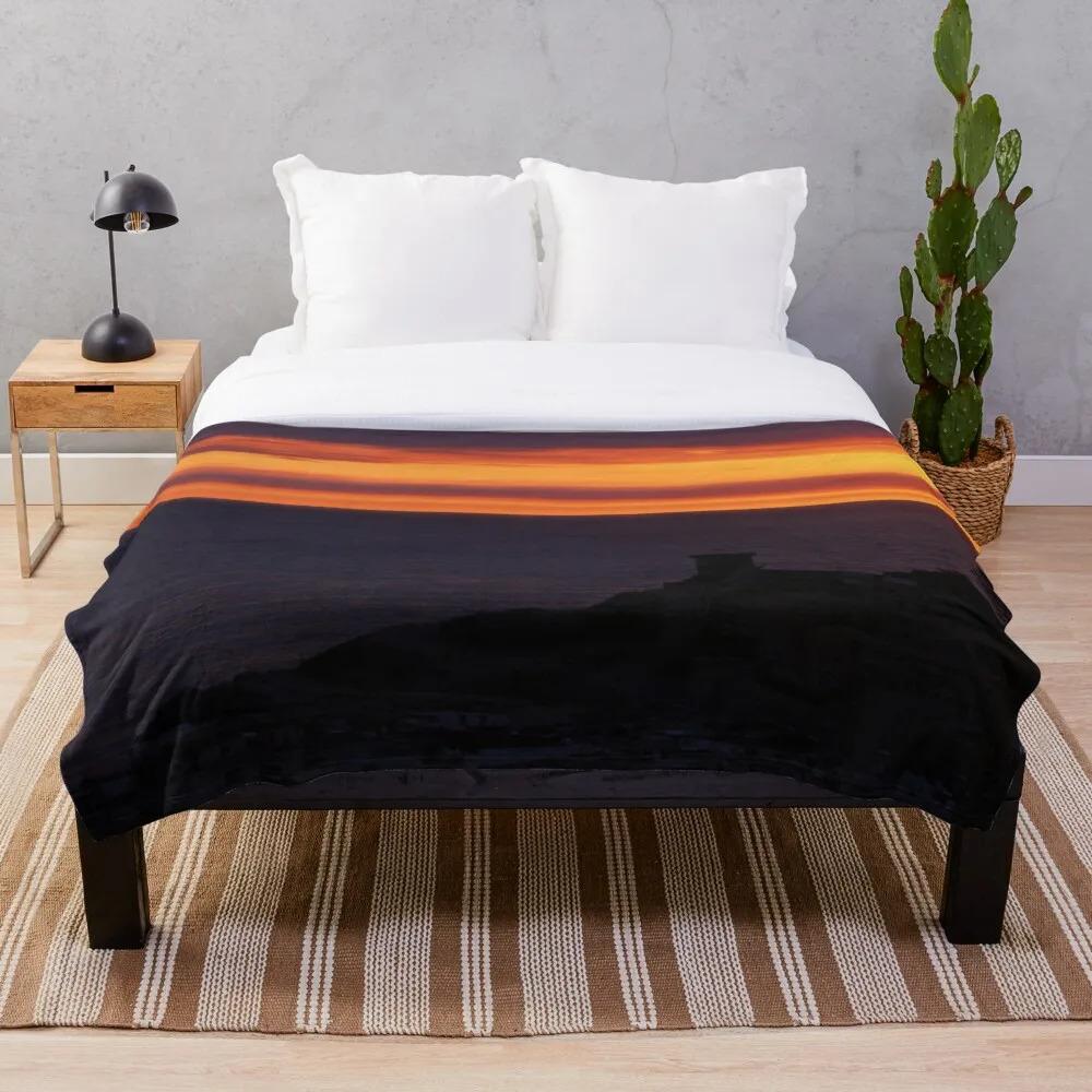 

All Season Printed Fleece Blanket Super Soft Cozy Throw Blanket Sunrise