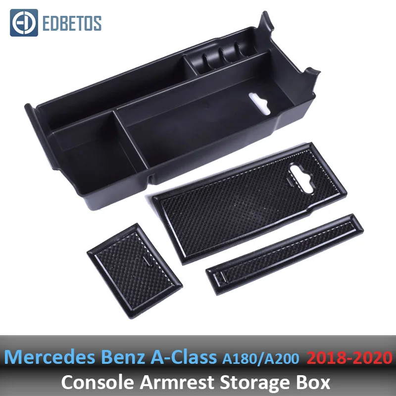 Подлокотник для хранения перчаток для Mercedes Benz A Class A180 A200 центральная консоль Органайзер лоток Benz интерьерные аксессуары