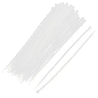 

5.2mm x 300mm Self-Locking Nylon Cable Zip Wire Tie Saddle 100Pcs