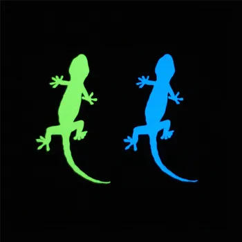 

Luminous Switch Stickers Wall Sticker Decal Glow In The Dark Gecko Pattern Sticker, Cartoon DIY Home Switch Decoration Stickers