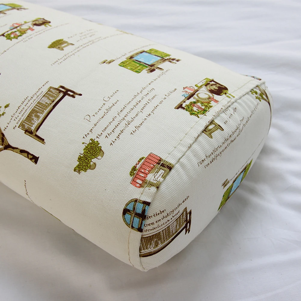 EHOMEBUY подушка в форме эллипса хлопок овальная Длинная Подушка-столбик мягкая подушка подушки современные подушки моющиеся спальные подушки