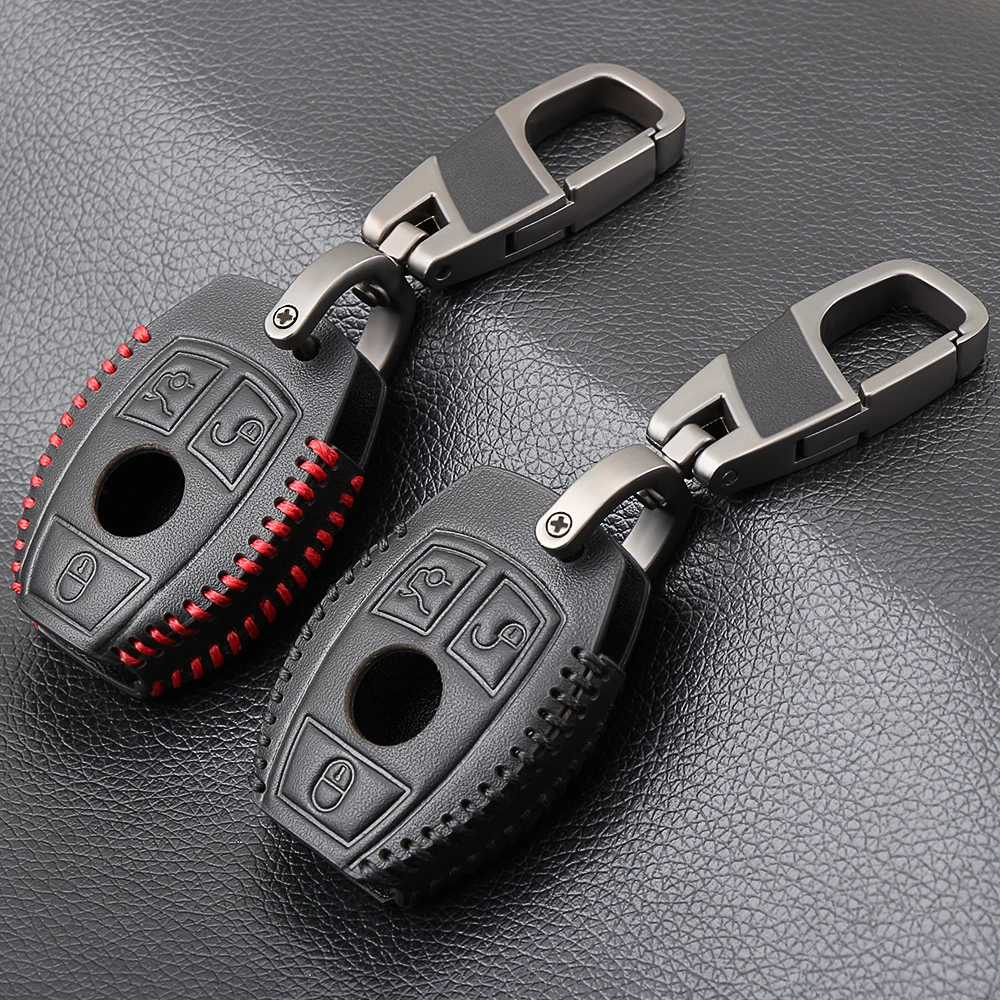 Чехол для автомобильного ключа из натуральной кожи чехол с дистанционным