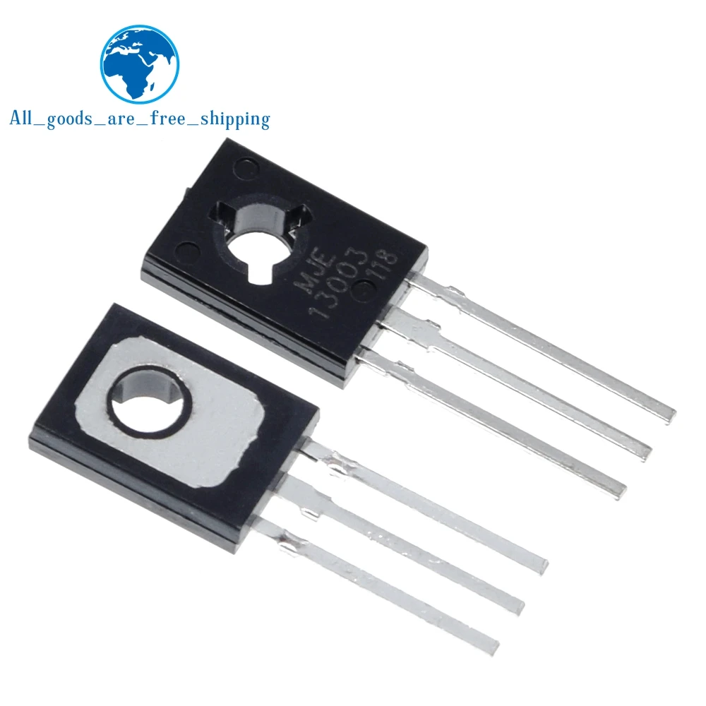 MJE13003 E13003-2 E13003 TO-126 Transistor bjt transistor transistors kit 10PCS/LOT TZT 13003 New Original
