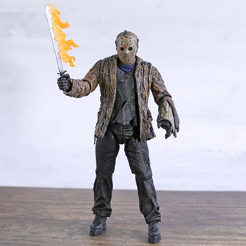 NECA Freddy Vs. Jason Voorhees ПВХ фигурка Коллекционная модель игрушки