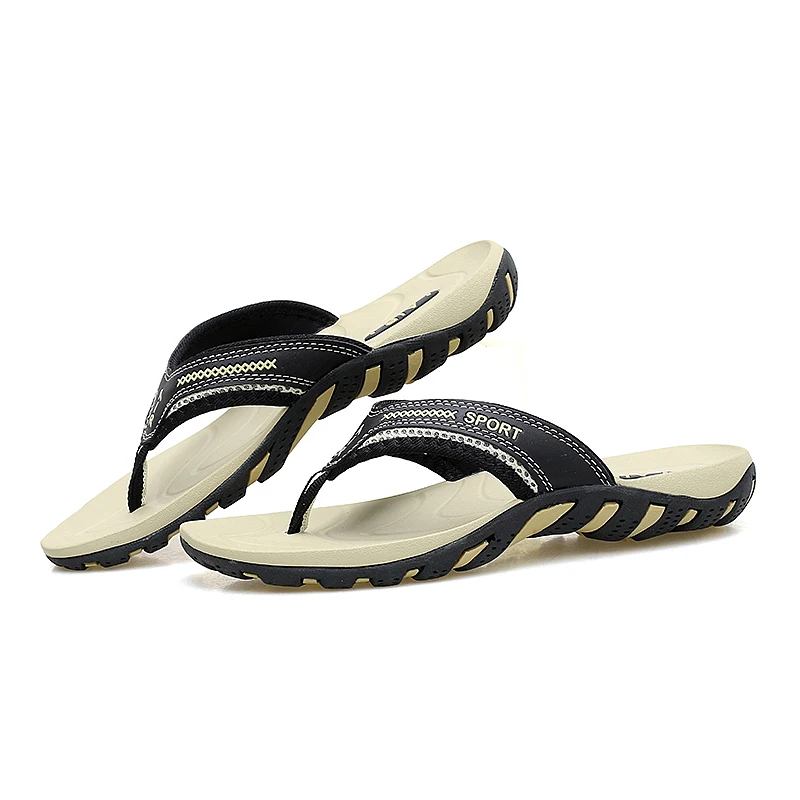Tanio Męskie japonki letnie klapki plażowe sandały wygodne sportowe buty sklep