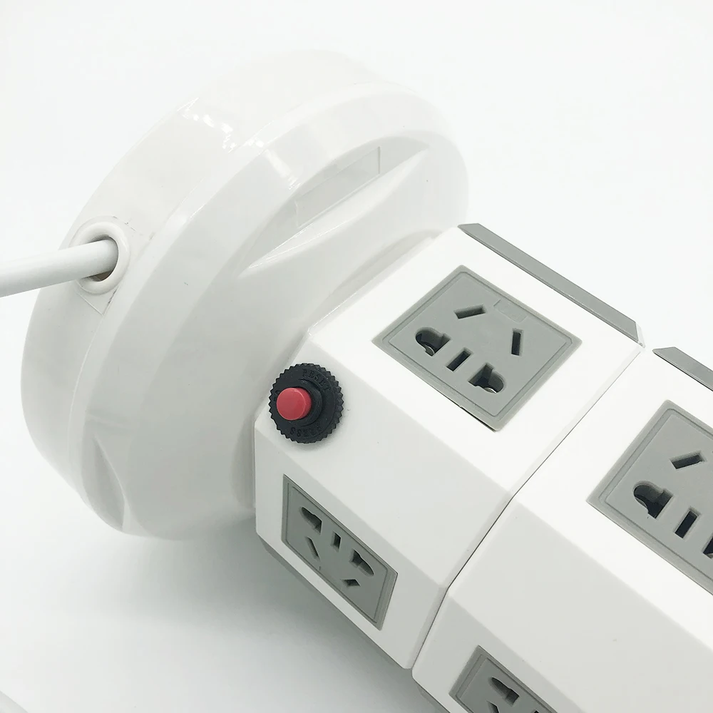 Башня USB power Strip вертикальные мульти розетки 15 AC AU розетка USB розетка с 2 портами usb с 2 m/6.5Ft Удлинительный шнур