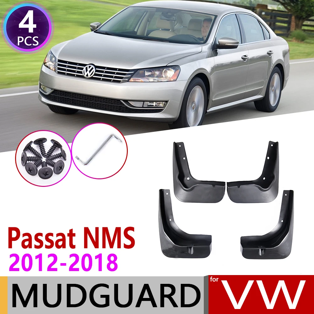 Для Volkswagen VW Passat NMS 2012 ~ 2018 автомобиля брызговик крыло грязи ЛОСКУТ аксессуары для