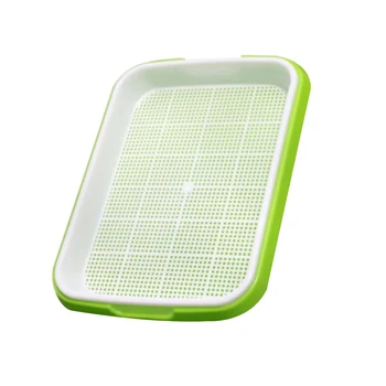 

Soilless Non Toxic Double Layer Nursery Tray Garden Planting Grass Wheat Drain Hydroponics Basket Vegetable Germination Home