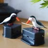 Cute Little Bird Toothpick Container Automatic Toothpick Dispenser Toothpick Holder Home Decor Table Decoration Table Accessorys ► Photo 2/6