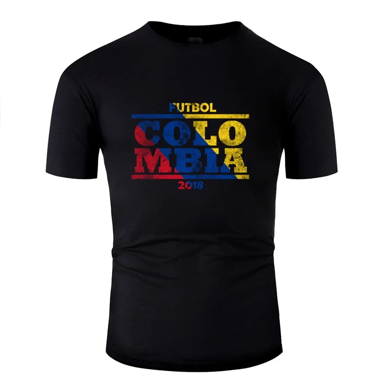 Printed Novelty Colombia Football Jersey Men T-Shirt Girl Boys O Neck For Female Plus Size S-5xl Top Tee |