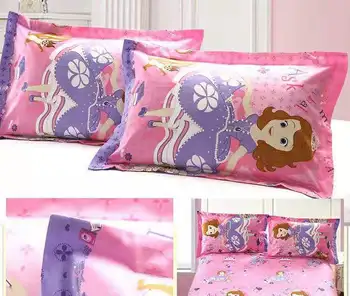 

Pure Cotton Pillow Case Child Memory Envelope Pillow Case Cartoon Character Ice Snow Princess Piggy Pillow Case
