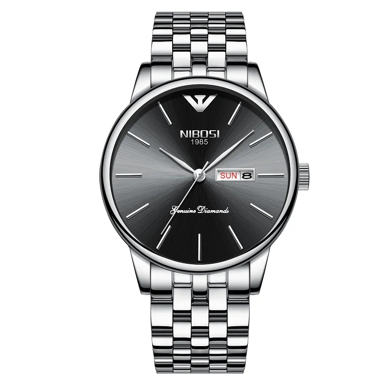 NIBOSI Quartz Clock Sports Men Watch Top Brand Luxury Famous Dress Fashion Watch Male Unisex Ultra Thin Wrist watch Para Hombre 