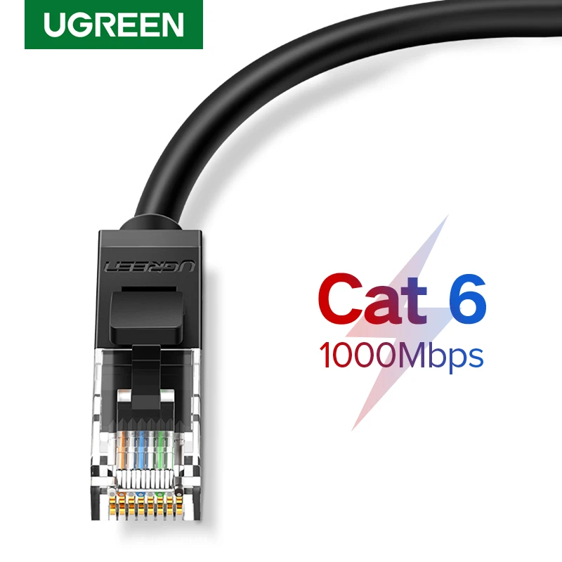Ethernet-кабель UGREEN 1000 Мбит/с Cat 6 |