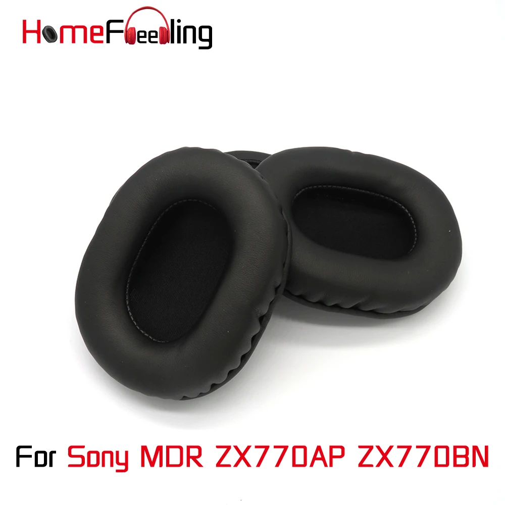 

Homefeeling Ear Pads For Sony MDR ZX770AP ZX770BN Earpads Round Universal Leahter Repalcement Parts Ear Cushions