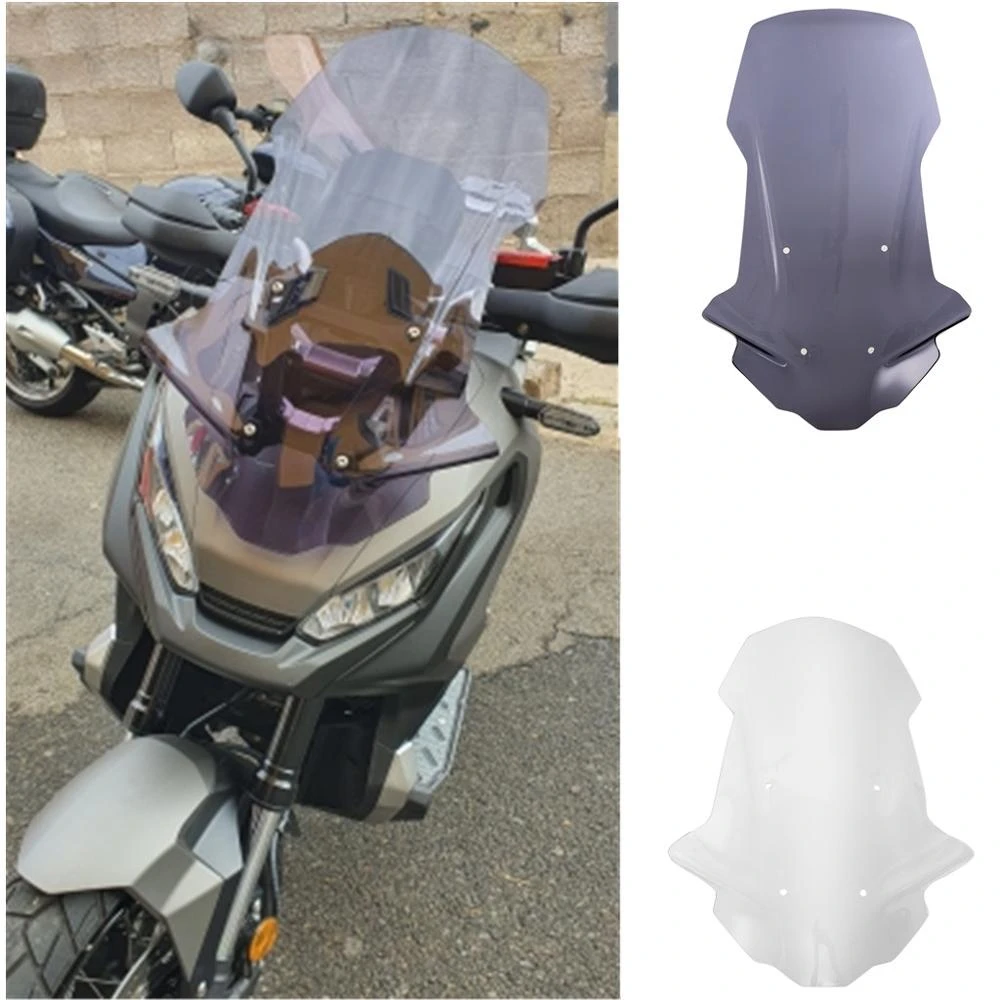Motorcycle Windscreen Visor Viser Wind Deflectors Windshield For Honda X  Adv 750 X-adv750 Xadv 750 2017 2018 2019 Clear Smoke - Windscreens \u0026 Wind  Deflectors - AliExpress