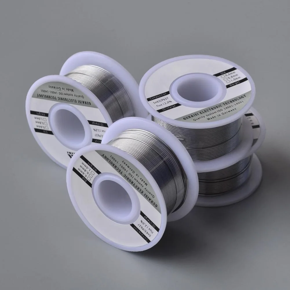 Solder Wire Roll Tin Lead Melt Rosin Core Soldering Durable High Brightness Non-toxic HYD88